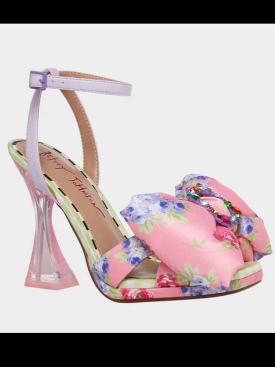 Betsey Johnson Shoes - BETSEY JONHSON POLLIE PINK MULTI WOMEN’S Sz 8.5  NWOT